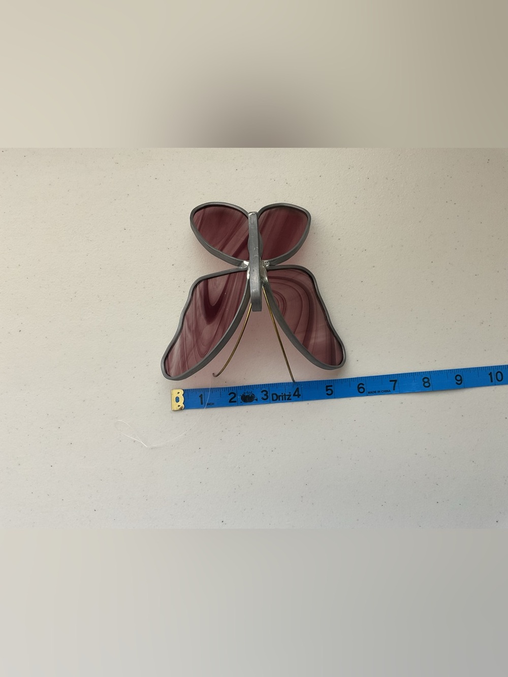Handmade Stained Glass Butterfly - Picture 5 of 6